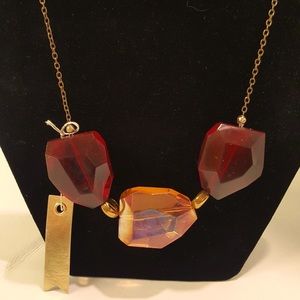 Three HUGE Stone Necklace